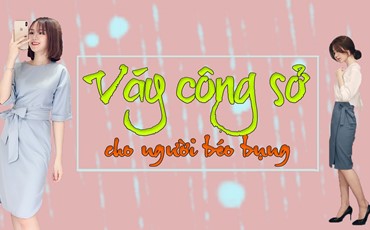 BST 99+ mẫu chân váy công sở cho người béo bụng - Mặc là mê